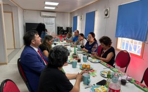 Alcaldesa se reunió con el Club Adulto Mayor “Pampa Ilusión” para fortalecer el trabajo conjunto