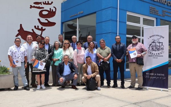 Autoridades de Sierra Gorda participaron en la 4.ª Asamblea General de la AMRA en Taltal