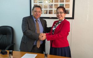 Municipalidad de Sierra Gorda firma convenio de colaboración con el Servicio de Reinserción Social Juvenil