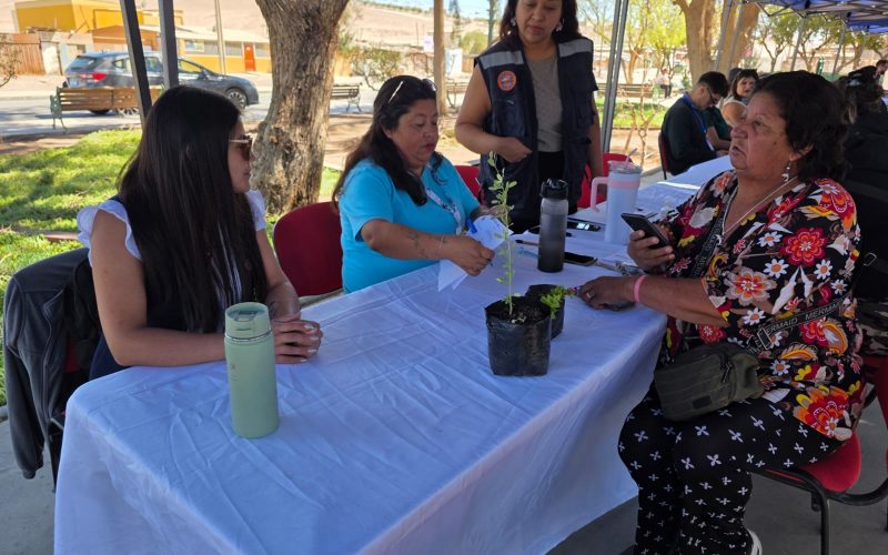 Se realizó la segunda etapa de la campaña “Raíces que Unen” con entrega de árboles a vecinos de la comuna