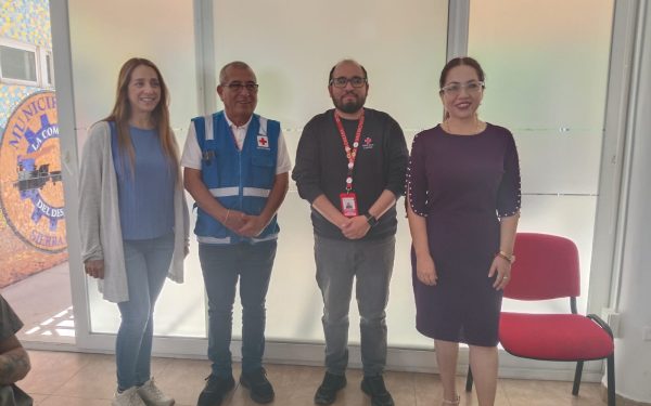 Vecinos de Sierra Gorda participaron de capacitación de la Cruz Roja Chilena