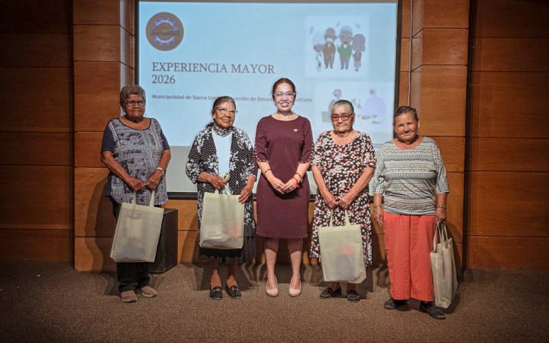Programa Experiencia Mayor comenzó su ejecución en la comuna de Sierra Gorda