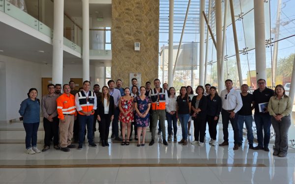 SENAPRED realiza capacitación a empresas mineras en gestión de riesgos en Sierra Gorda